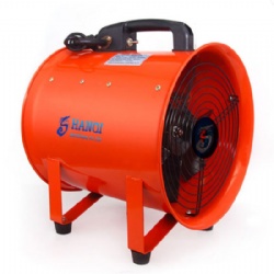 Pneumatic fans for tunnels