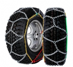 Anti-slip chain - Chain tire size to be installed: 395/85 R20, chain material: high-quality metal, ring diameter 8.5  mm, teeth (cog)7 mm.